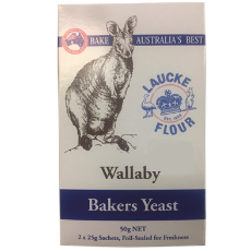 Laucke's Wallaby Backers Yeast 50gm - Virgara Fruit & Veg