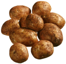 Chat Potatoes - Small White 15Pcs